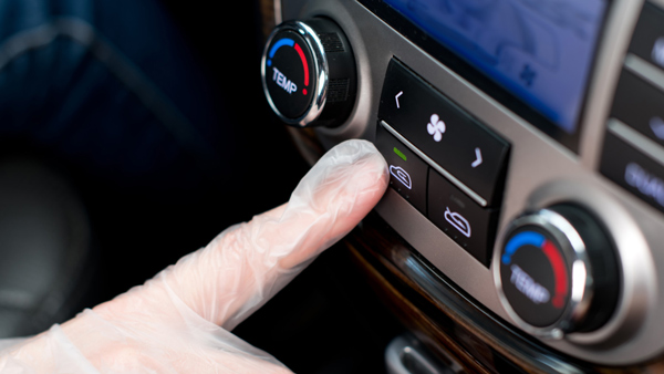 car recirculation button