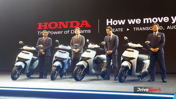 Honda Activa Electric Scooter Unveiled In India