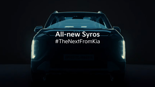 kia syros teaser