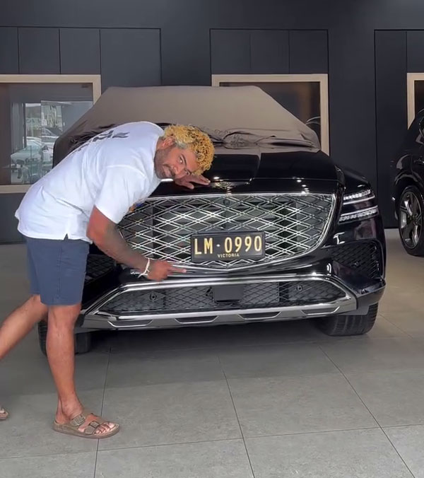 Former Cricketer Lasith Malinga Buys Genesis GV80 Luxury SUV Former Cricketer Lasith Malinga Buys Genesis GV80 Luxury SUV
