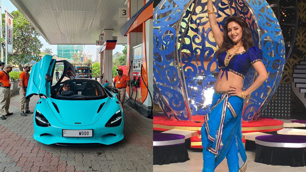 madhuri dixit husband shriram nene mclaren 750s madhuri dixit husband shriram nene mclaren 750s