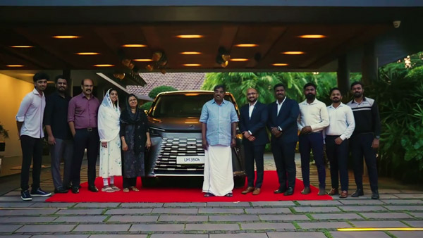 Malabar Group of Companies Chairman MP Ahammad Buys New Lexus LM 350h Malabar Group of Companies Chairman MP Ahammad Buys New Lexus LM 350h