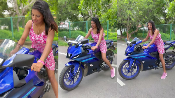sonu gowda do jolly ride yamaha r15 v4