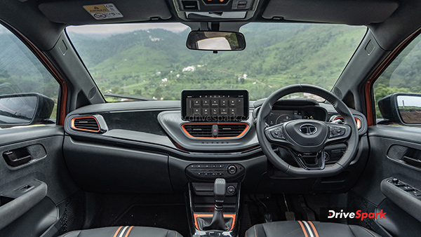 tata altroz racer interior