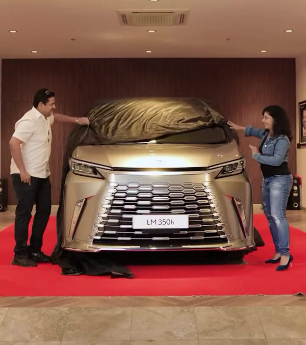 V-Guard Industries Limited MD Mithun K Chittilappilly Buys New Lexus LM 350h Luxury MPV