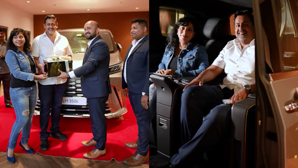 V-Guard Industries Limited MD Mithun K Chittilappilly Buys New Lexus LM 350h Luxury MPV