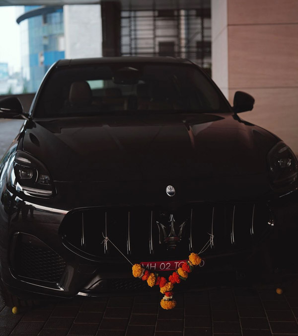 aayush sharma maserati grecale