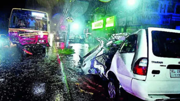 vandanam road accident vandanam road accident