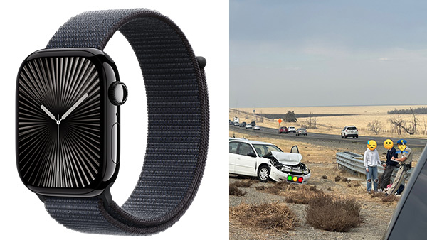 apple Watch saves lives in accident apple Watch saves lives in accident