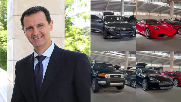 bashar al-assad car collection bashar al-assad car collection