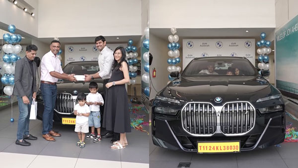 Web And Crafts IT Company CEO Abin Jose Tom Buys New BMW i7 Electric Luxury Sedan