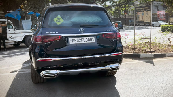 Bollywood Actress Deepika Padukone Spotted In Mercedes Maybach GLS SUV With Her Daughter Dua