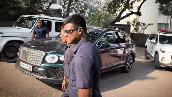 isha ambani color changing bentley