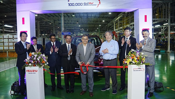 isuzu 1 lakh units production milestone