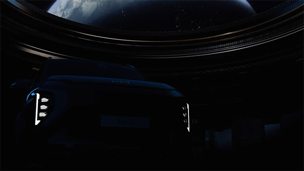 Kia Syros Teased Again