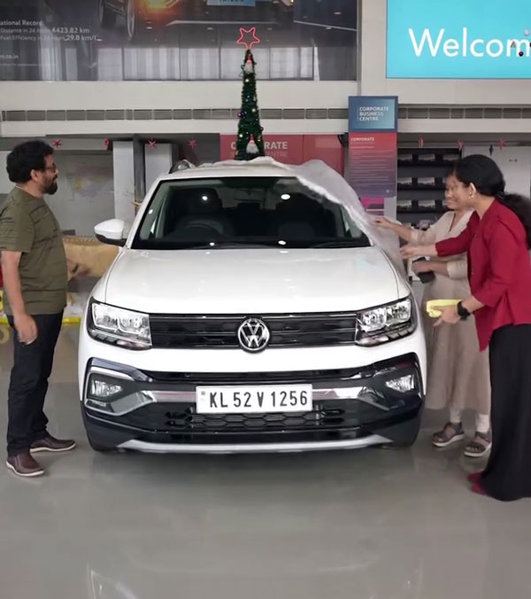 Marimayam Fame Manikandan Pattambi Buys New Volkswagen Taigun SUV