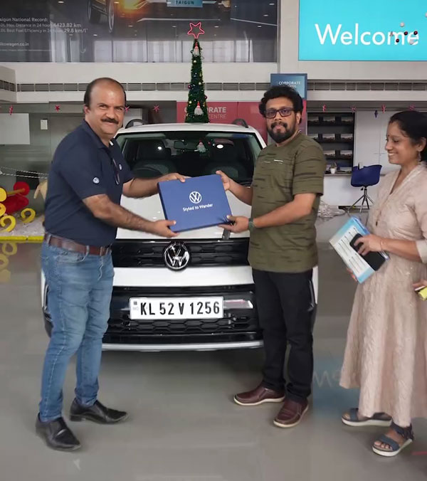 Marimayam Fame Manikandan Pattambi Buys New Volkswagen Taigun SUV