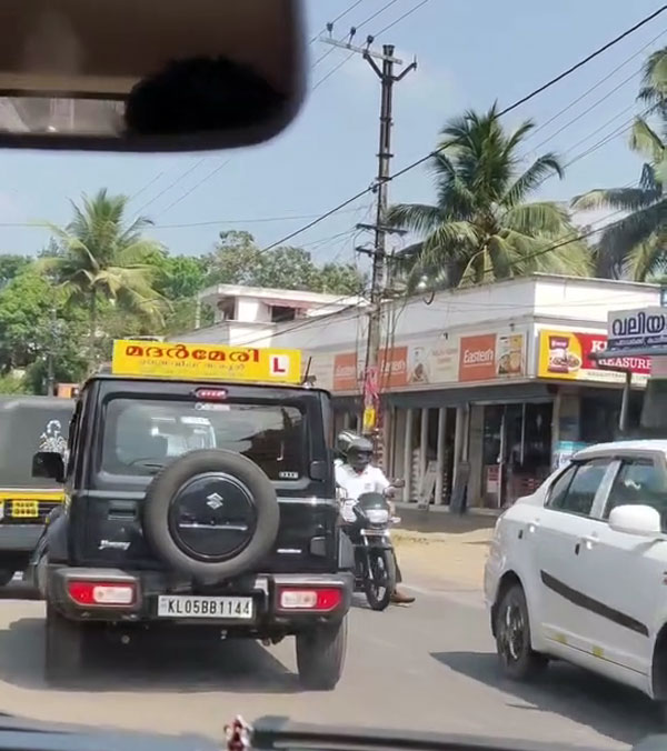 maruti jimny 4x4 driving school vehicle
