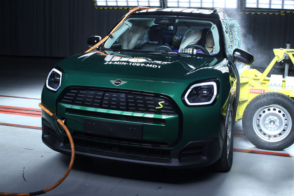 mini countryman 5 star euro ncap safety
