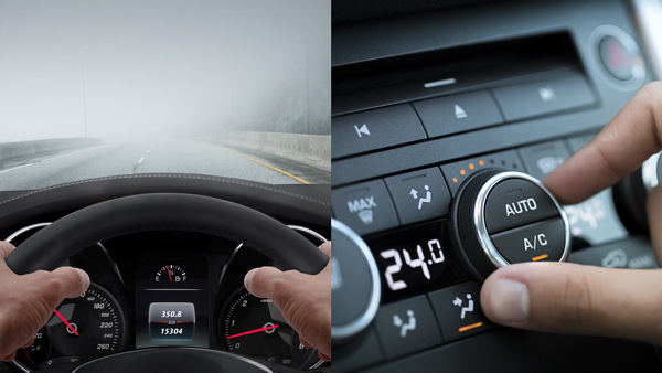 tips to remove foggy windshield