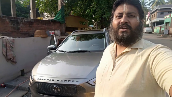 sameer acharya buys mg zs ev