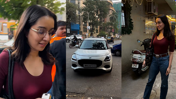 shraddha Kapoor in swift shraddha Kapoor in swift