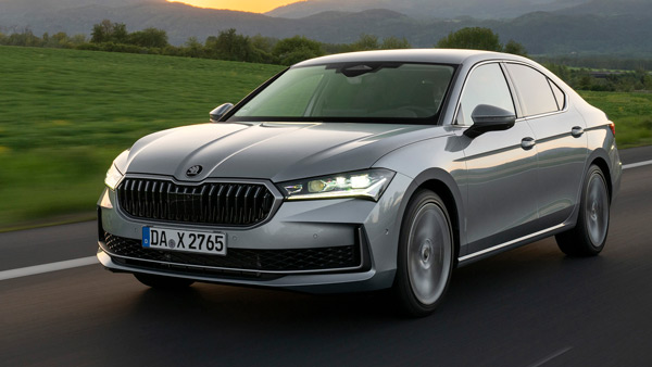 New Gen Skoda Superb Sedan India Debut At Bharat Mobility Global Expo 2025