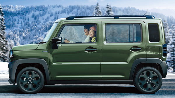 suzuki hustler side design