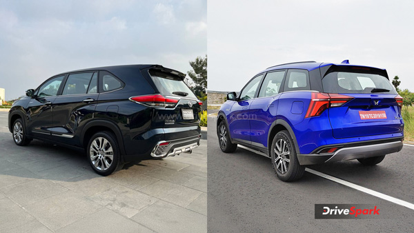 toyota innova hycross vs mahindra xuv700 rear
