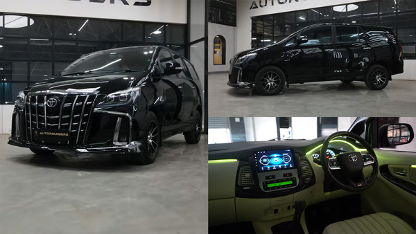 innova restored with Alphard kit innova restored with Alphard kit