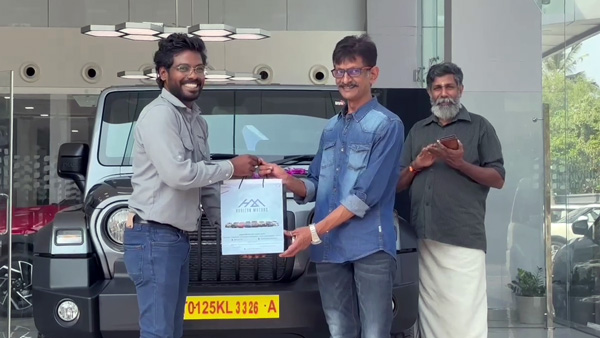 Actor Jayashankar Karimuttam Buys New Mahindra Thar SUV