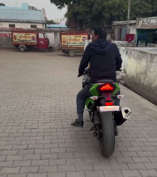 Cricketer Rinku Singh Gifted Kawasaki Ninja 400 To His Father