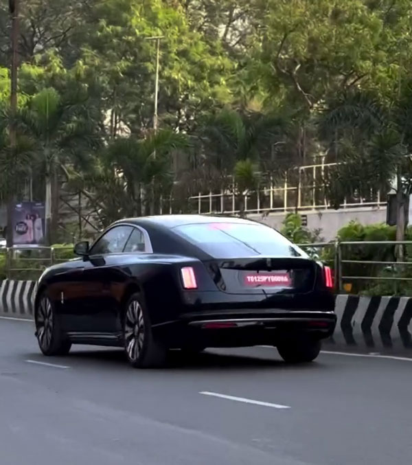dhanush rolls-royce spectre dhanush rolls-royce spectre