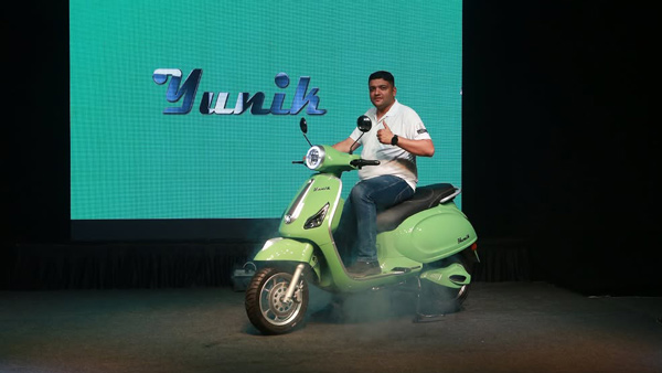 Jitendra Yunik Electric Scooter Launched With 118 KM Range Price Starts From RS 1 24 Lakh