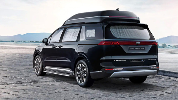 kia carnival hi limousine rear profila