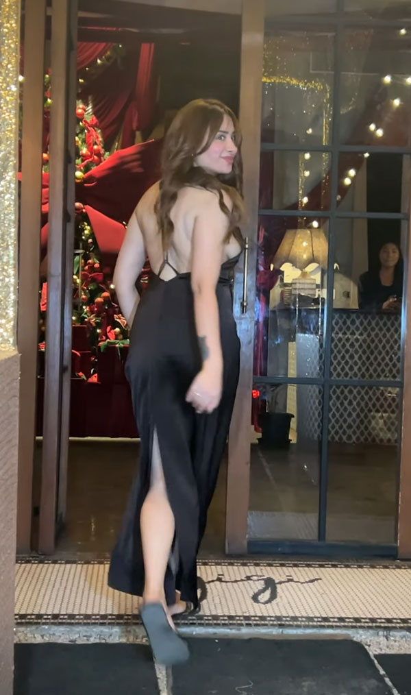 Actress Mahira Sharma Spotted In BMW 3 Series 320d