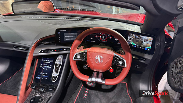 MG Cyberster Electric Sportcar Bookings Commenced In India MG Cyberster Electric Sportcar Bookings Commenced In India