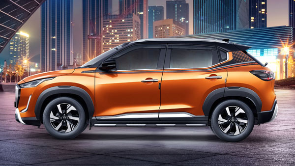 nissan magnite side design