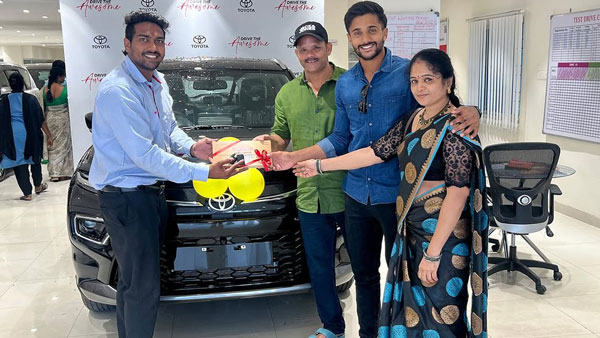 nitish kumar reddy toyota urban cruiser hyryder
