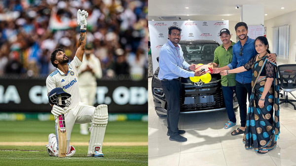 nitish kumar reddy toyota urban cruiser hyryder