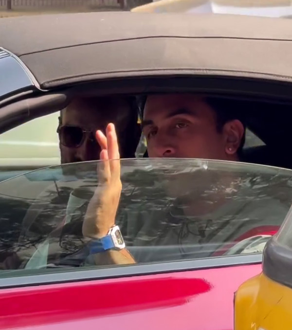 ranbir kapoor mercedes amg sl55 ranbir kapoor mercedes amg sl55