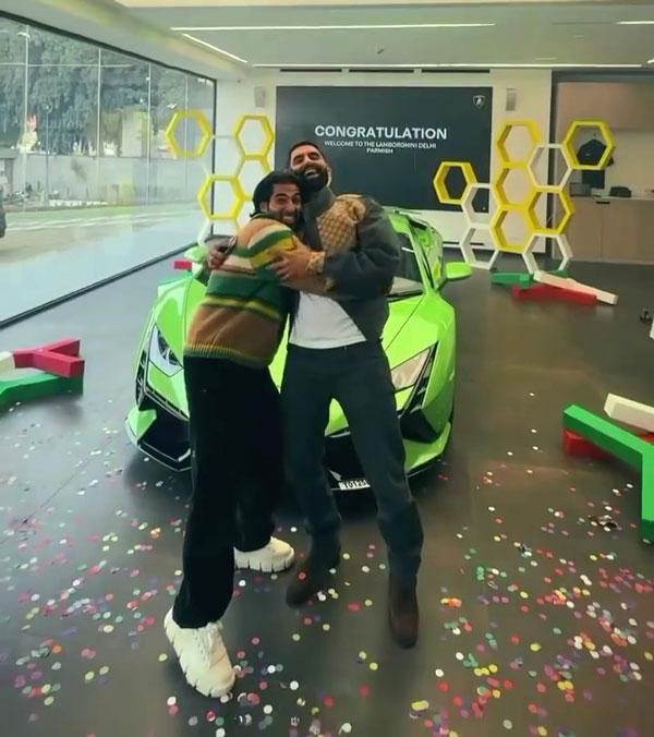 Punjabi Singer Parmish Verma Bought Lamborghini Huracan Technica Supercar Worth Rs 4 76 Crore Punjabi Singer Parmish Verma Bought Lamborghini Huracan Technica Supercar Worth Rs 4 76 Crore
