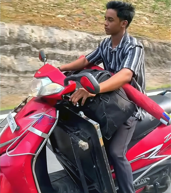 Son Gifted Royal Enfield Meteor 650 Bike For His Father