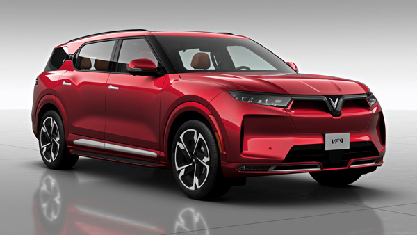 VinFast VF 7 VF 9 Electric SUVs Debuting At Bharat Mobility Global Expo 2025 Teaser Out