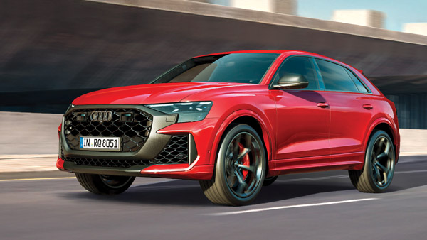 audi rs q8 performance front view