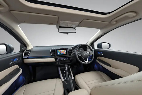 honda city apex edition interior