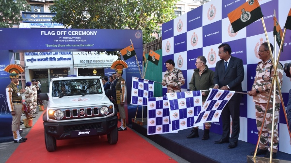 indo tibetan border police adds jimny suv