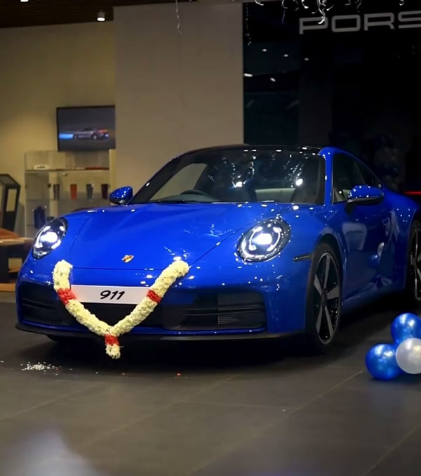 Rayala Corporation MD Ranjit Pratap Buys Porsche 911 Carrera