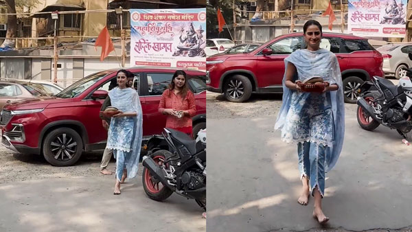 palak tiwari spotted in mg hector