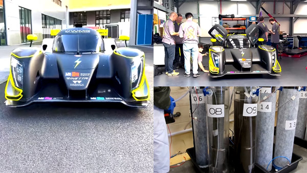 sports car powered by sewage